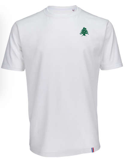 T-shirt Blanc - Cèdre Vert