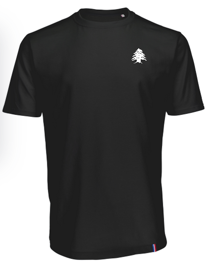 T-shirt Noir - Cèdre Blanc