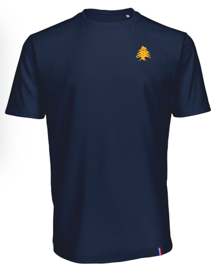 T-shirt Bleu Marine - Cèdre Gold
