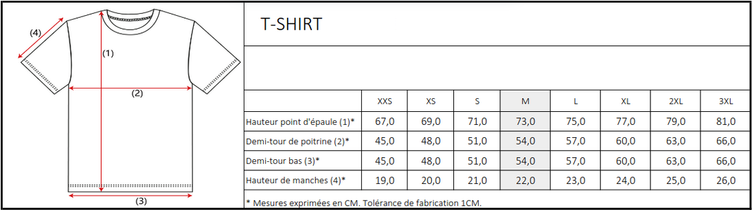 T-shirt Bleu Marine - Cèdre Gold